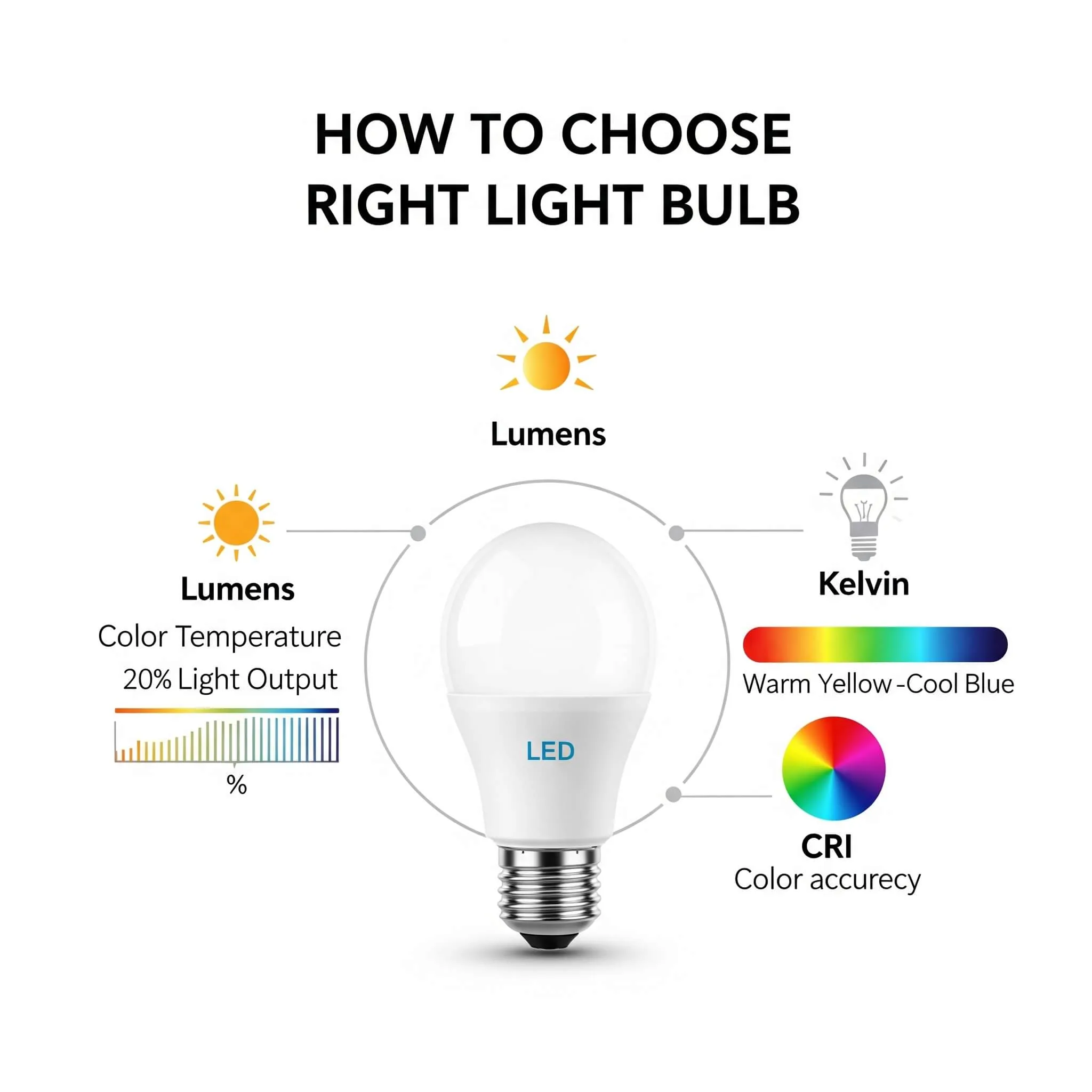The Practical Art of Lamp Selection: A Guide to Bulbs, Brightness, and Color