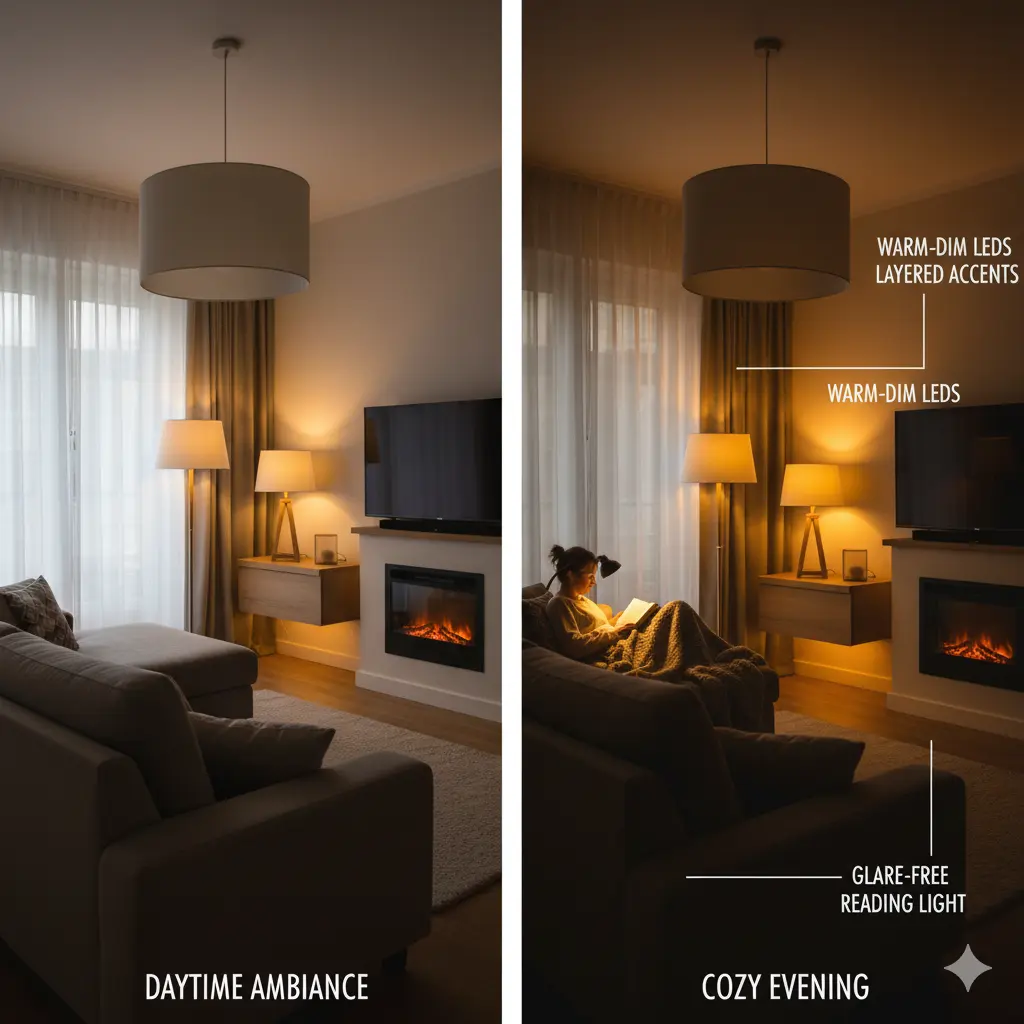 Cozy Without the Gloom: Designing Hygge‑Level Light for Cold Seasons